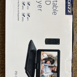 12.5” Portable DVD Player with 10.5” Large HD Screen