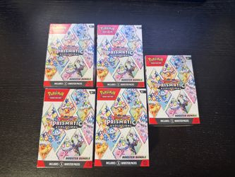 Pokemon Prismatic Evolution Booster Bundles (5x)