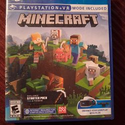 PS4 MINECRAFT game