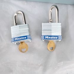 Master Brand Padlock & Key  