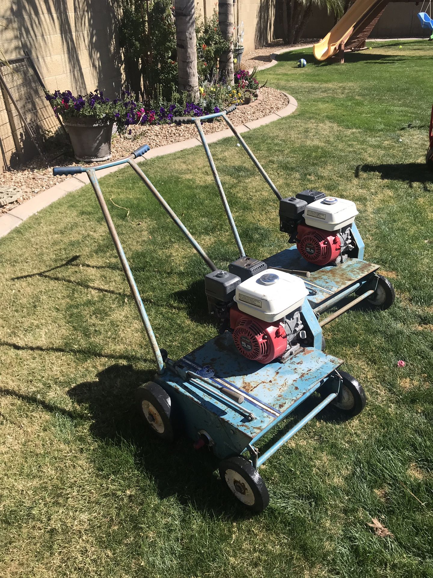 Blue bird lawn dethatcher for Sale in Glendale, AZ OfferUp