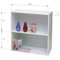 2-Tier Shelf Wood