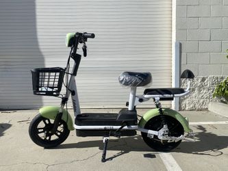 New Green Electric Scooter 350W 14 Inches Wheel 