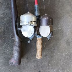 Vintage  Fishing Rod And Reels