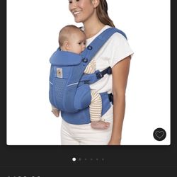 OMNI BREEZE BABY CARRIER - SAPPHIRE BLUE C1