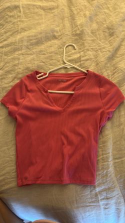 Hot pink Hollister top