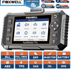 New in it’s box FOXWELL NT614 Elite Car OBD2 Scanner ABS SRS Engine Transmission Diagnostic Tool