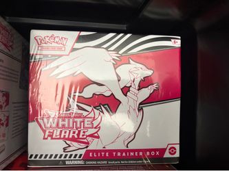 Pokémon TCG Scarlet & Violet White Flare Elite Trainer Box (ETB)