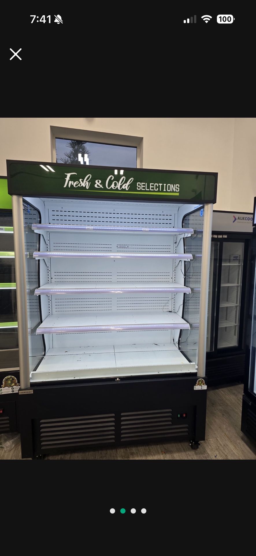 Open Air Cooler Commercial 53 in