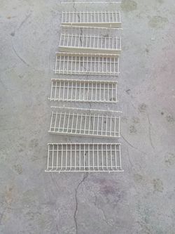 Peg board shelfd