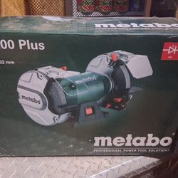 8" Bench Grinder With Lights