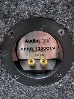 Audiopipe APSB-1250CLV Vented Subwoofer