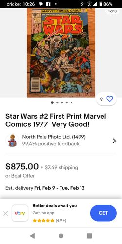 Collectible Star Wars Comic