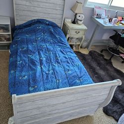 Twin Sleigh Bed Frame