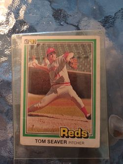 1981 Donruss Tom Seaver Baseball Card