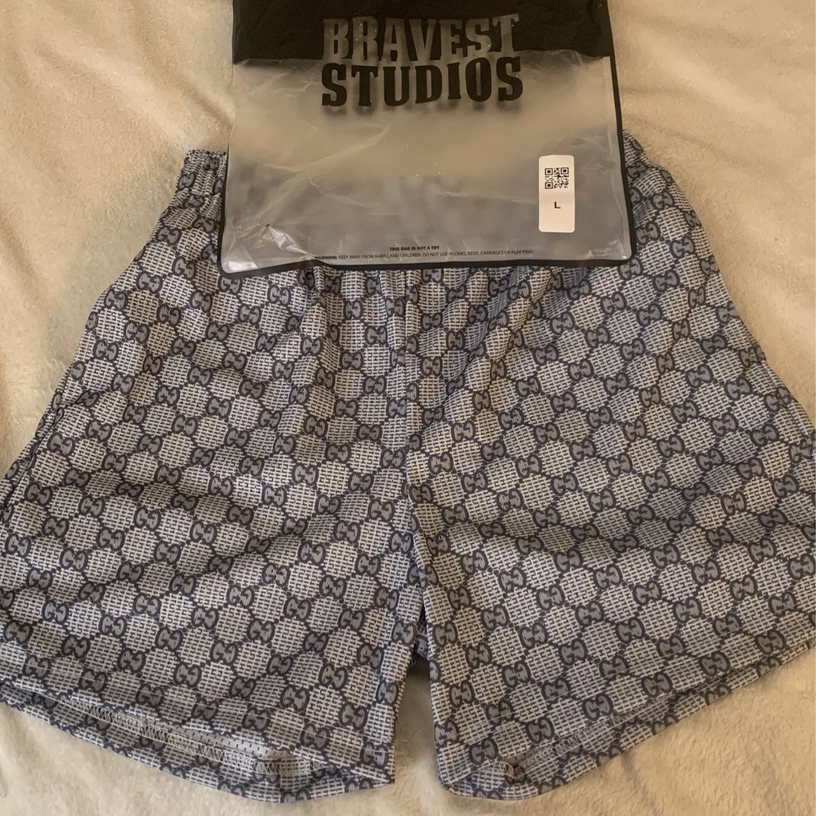 Bravest Studios Monogram Shorts