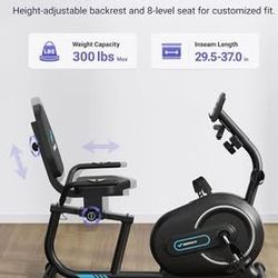MERACH Recumbent Exercise Bike for Home