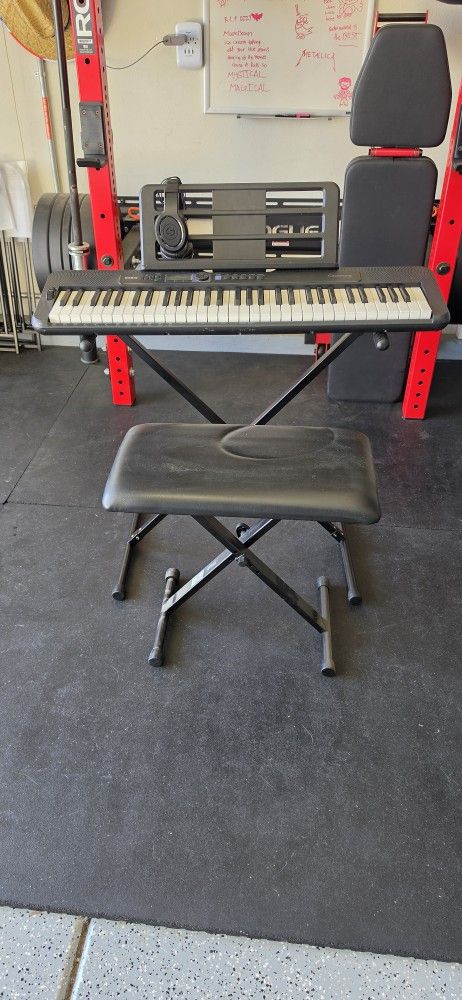 Keyboard, Stand, Bench