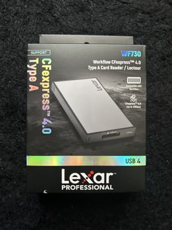 Lexar type A card reader Lexar Professional Workflow CFexpress 4.0 Type A Card Reader
