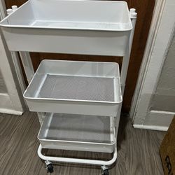 IKEA Raskog Utility Cart - White