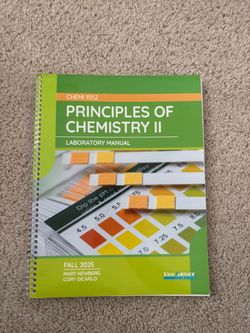 Book- Principles of Chemistry ll