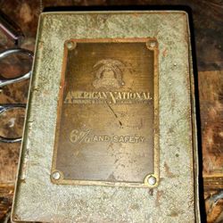 American National Book Bank Antique