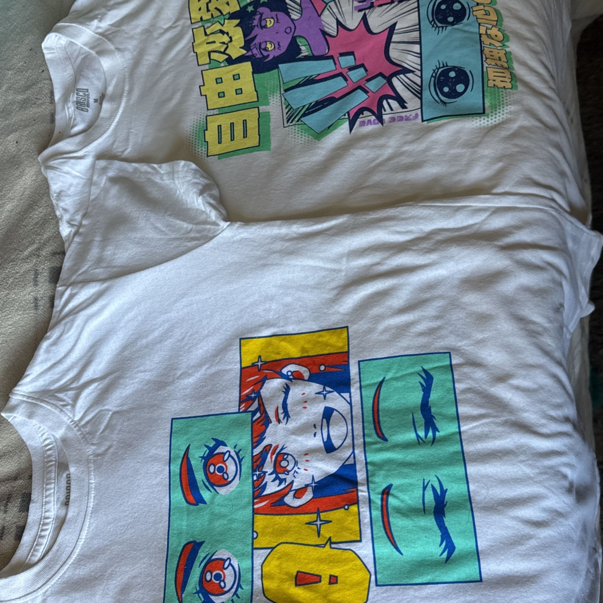 Brisco Brand Anime Shirts, 2 For $10. Brand New!