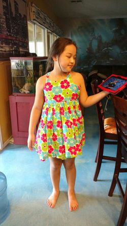 Flowery dress