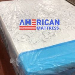 ‼️Mattress full size plush premium con box Spring🟢mattress full size‼️