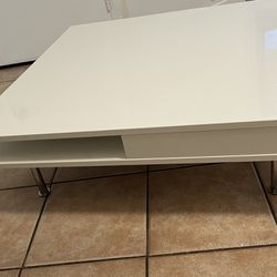 White IKEA Flood Coffee Table 