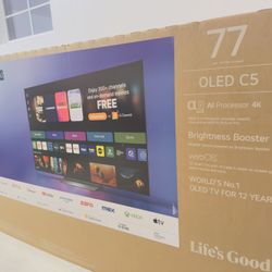 Lg Oled Tv -77 Inch -C5 Model- Brand New In Box 
