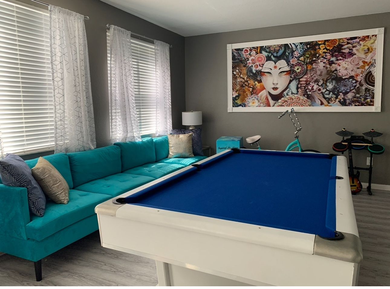 Professional Billiard Pool Table 8 Feet