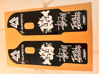 E-bike custom fork decals from JBP customs