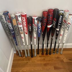 MARUCCI CATS, EASTONS , WASRSTIC BASEBALL BATS