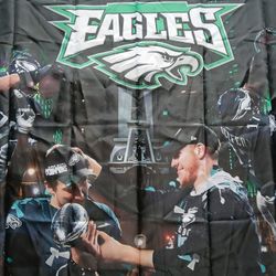 Philadelphia Eagles Superbowl Champions. Souvenir Memorabilia Wall Graphic.