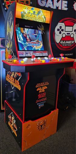 Golden Axe Arcade1up Cabinet With Over 15,000 Video Games