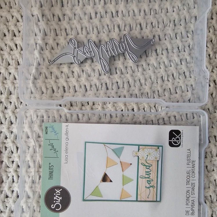 Sizzix Thinlits Die- Salud