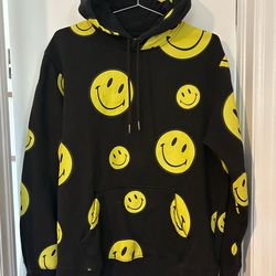 Chinatown Market X Smiley Originals  Medium Hoodie Long Sleeve Rare