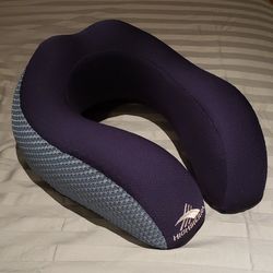 Travel Neck Pillows for Travel 100% Memory Foam With Zipper.  Excellent Clean Condition 