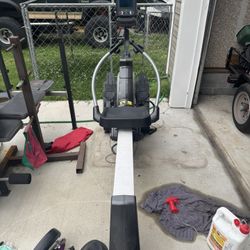 Fitness Rower With Digital Screen