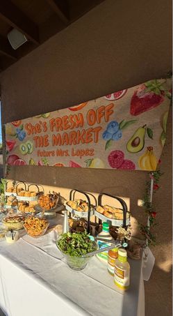 Banner for party’s