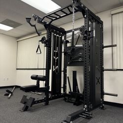 All In One Home Gym🔹Dual Cable Machine🔹Squat Rack