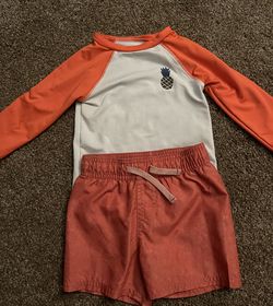 Toddler boy swim set