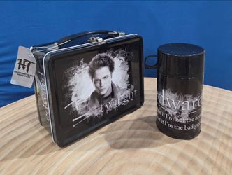 Twilight Metal Lunchbox "Edward" with Matching Thermos