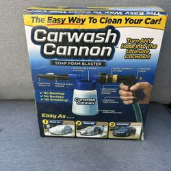Car Wash Cannon Cleaner 