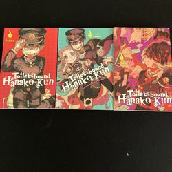 Toilet-bound Hanako-Kun Vol 1-3 Manga