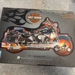 New Ravensburger Harley Davidson 1000pc Accelerate Jigsaw Puzzle