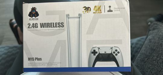 SJGAM M15 Plus 2.4G Wireless 4K Game Stick