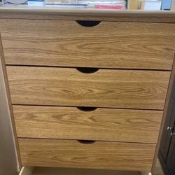 5 Wood Drawers