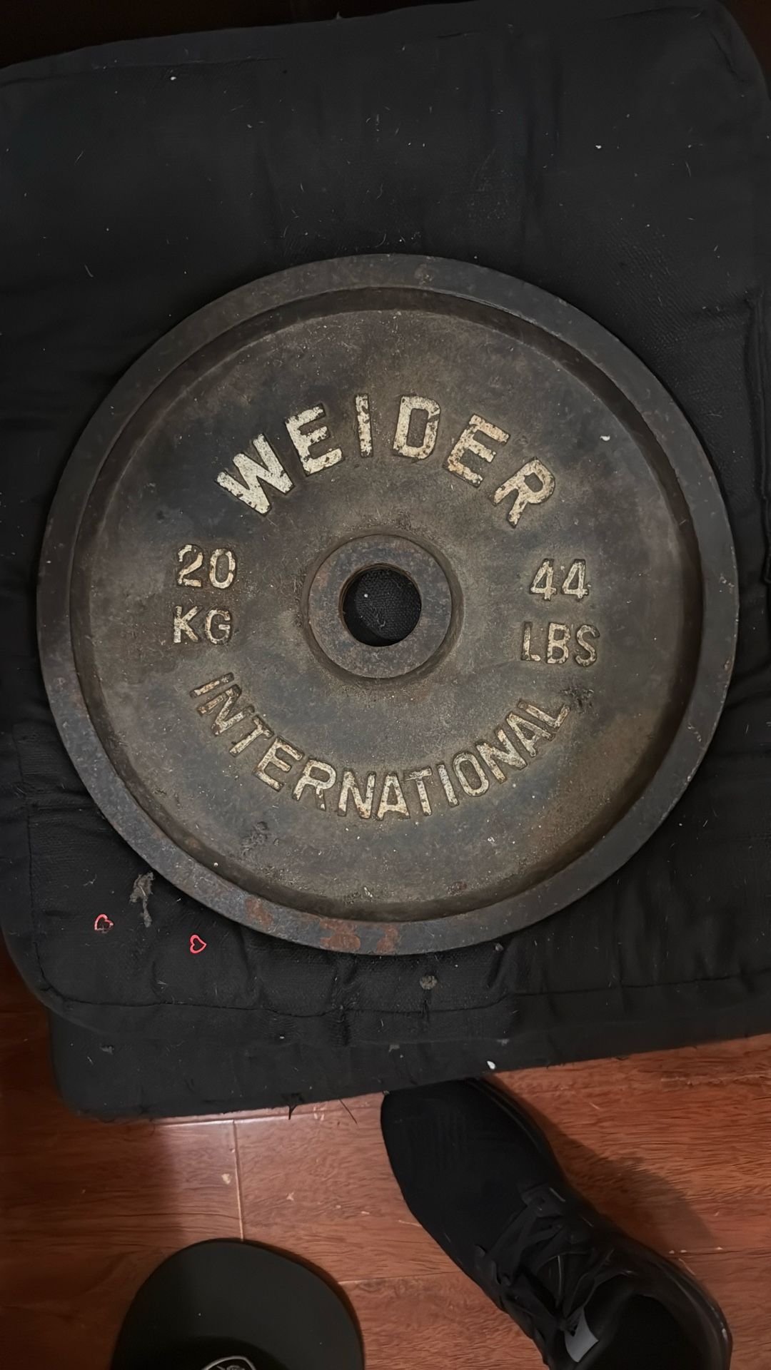 Single 44lb Weight Plate